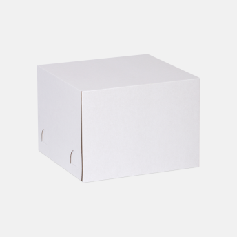 Коробка для торта 400*400*290 мм Т23В Белый