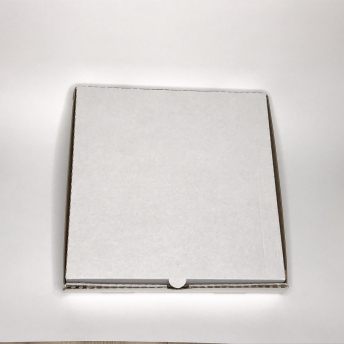 Коробка беленая  для пиццы   360*360*40 мм Т23В Белый